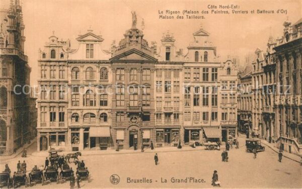 Bruxelles Bruessel Maison des Peintres Maison des Tailleur