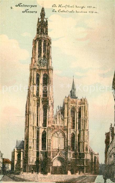 Antwerpen Anvers Hoofkerk