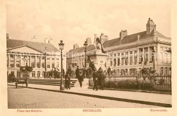 Bruxelles Bruessel Place des Martyrs