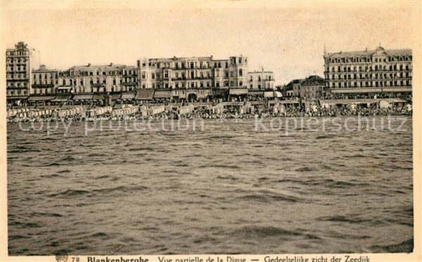 Blankenberghe Zeedijk Strand