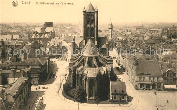 Gent Gand Flandre St. Niklaaskerk