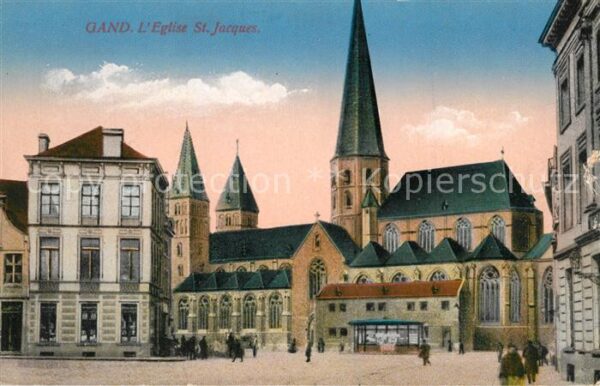 Gand Belgien Eglise St. Jacques