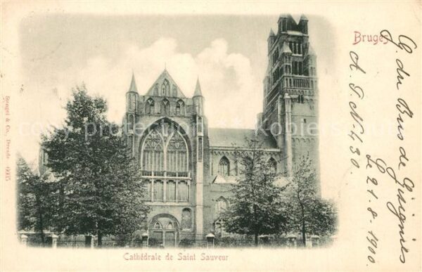 Bruxelles Bruessel Cathedrale de Saint Sauveur