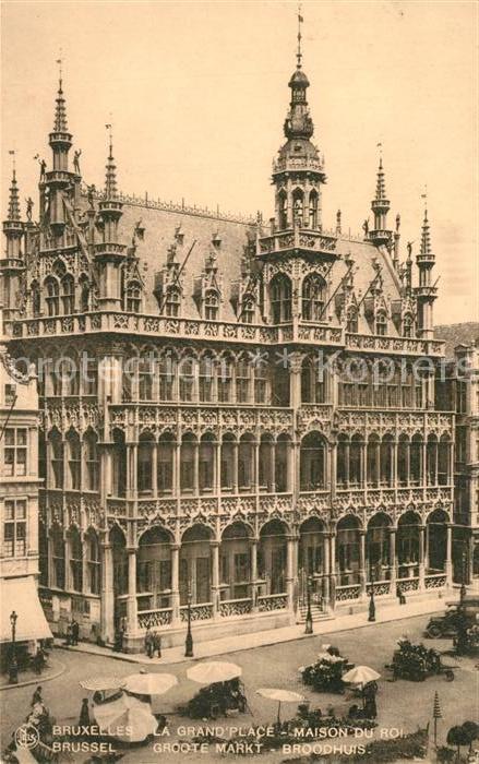 Bruxelles Bruessel Groote Markt Broodhuis