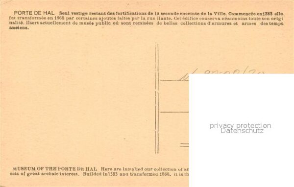 Bruxelles Bruessel Hals Gate – Bild 2