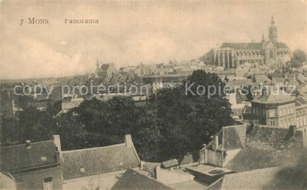Mons Hainaut Panorama
