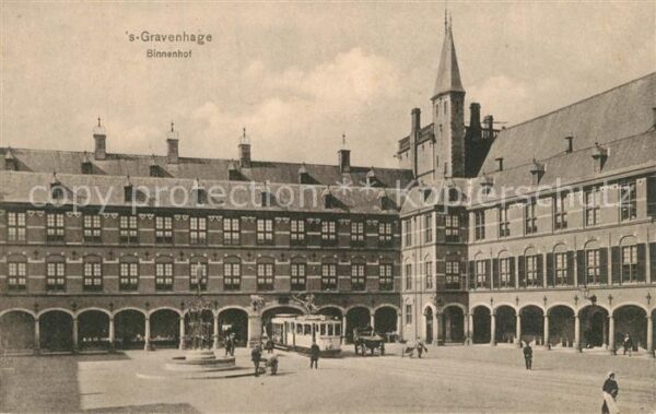 Gravenhage Binnenhof Strassenbahn