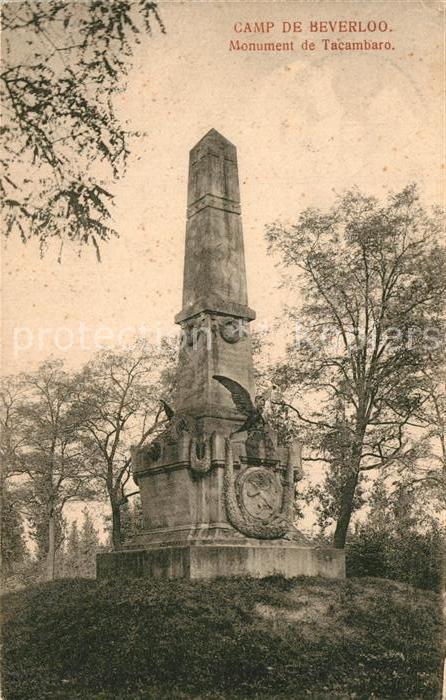 Beverloo Camp Monument de Tacambaro
