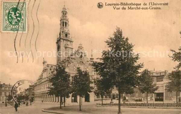 Louvain Flandre Bibliotheque de L_Université
