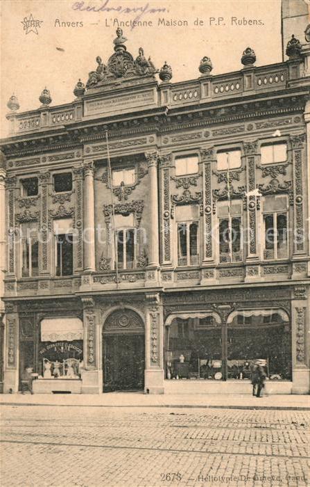 Anvers Antwerpen Ancienne Maison de P.P. Rubens