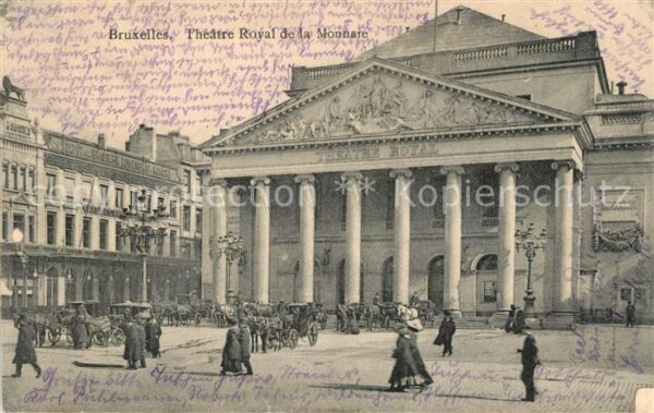 Bruxelles Bruessel Theatre Royal de la Monnaie