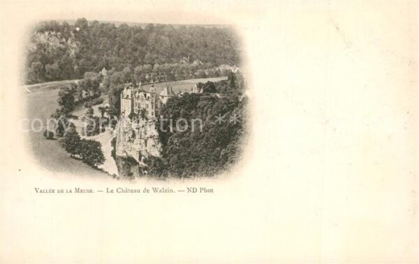 Walzin Fliegeraufnahme Vallee de la Meuse Chat