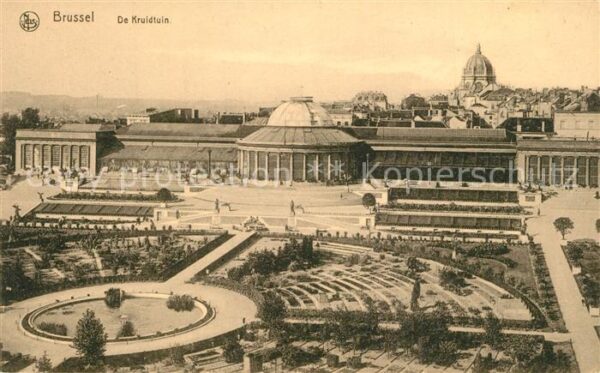 Bruxelles Bruessel De Kruidtuin