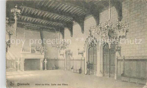 Dixmude Hotel de Ville Salle des Fétes