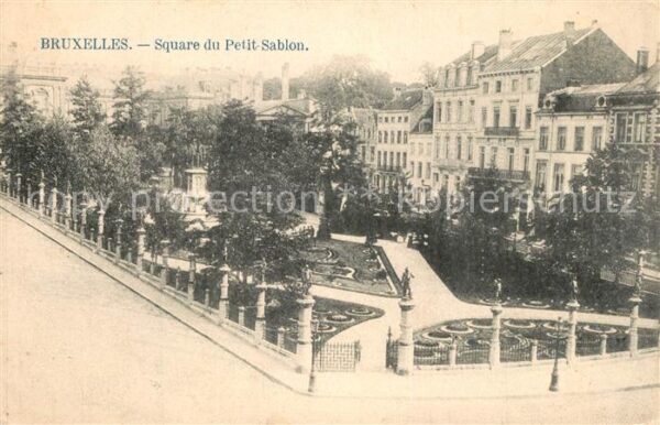 Bruxelles Bruessel Square du Petit Sablon
