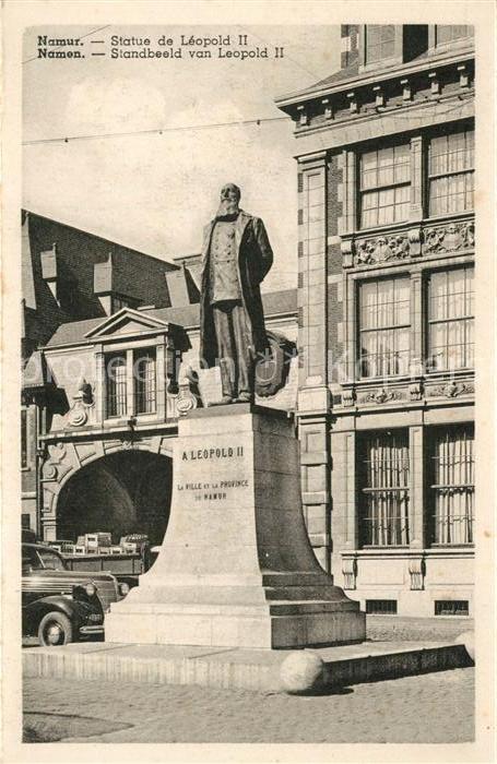 Namur Wallonie Standbeeld van Leopold den 2.