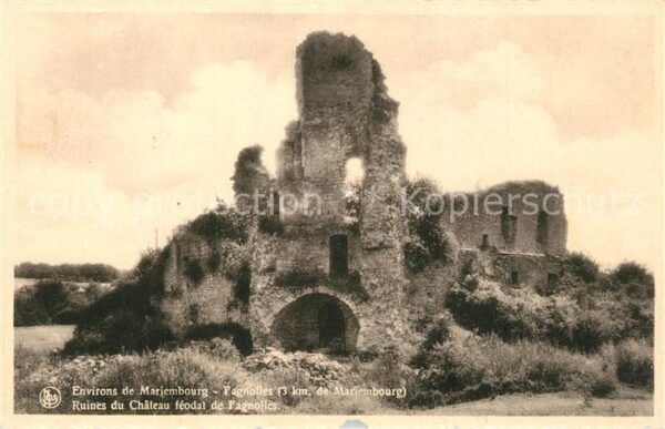 Mariembourg Ruines du Chateau