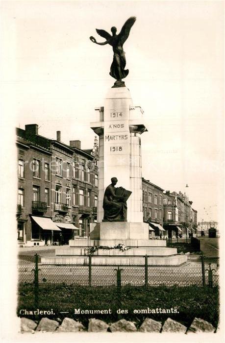 Charleroi Wallonie Monument des combattants