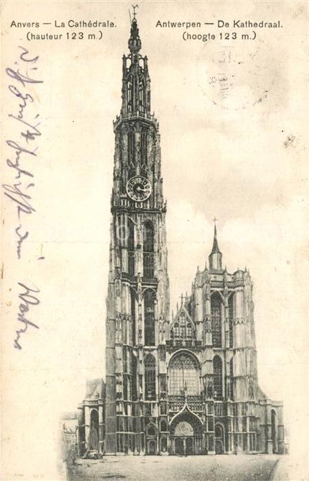 Anvers Antwerpen Kathedraal