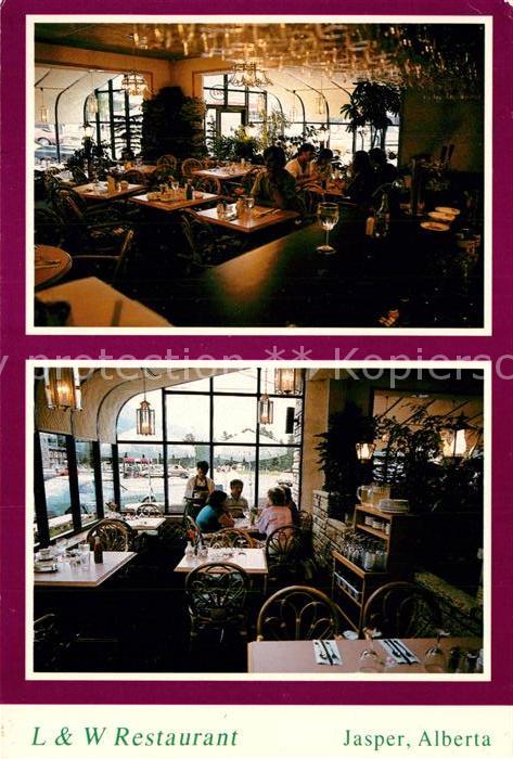 Jasper Alberta L und W Restaurant