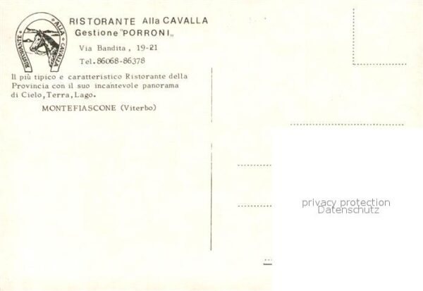 Montefiascone Restaurant alla Cavalla Gestione Porron – Bild 2