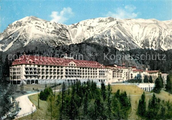 Semmering Niederoesterreich Hotel Panhans gegen Rax