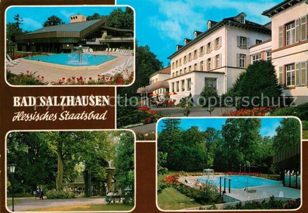 Bad Salzhausen Hessischen Staatsbad Pool Nidda