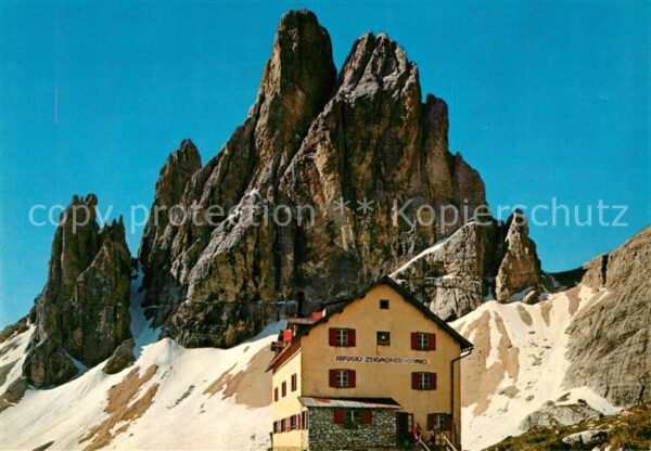 Zsigmondy-Comici Huette Cima Dodici Croda dei Toni Rifugio Zsig