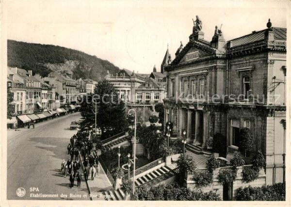 Spa Liege Etablissement des Bains et Rue Royale
