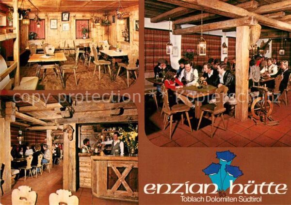 Dobbiaco Pustertal Suedtirol Enzian-Hütte Toblach Dolomiten