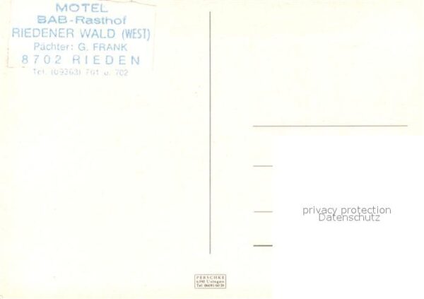 Rieden Allgaeu Motel BAB Rasthof Riedener Wald – Bild 2