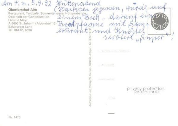 St Johann Pongau Oberforsthof Alm – Bild 2