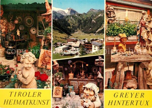 Hintertux Zillertal Tiroler Heimatkunst Greyer Details