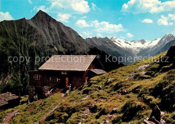 Gamshuette im Zillertal mit Tristner Floitental Gr
