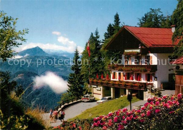 Waidring Tirol Alpengasthof Steinplatte mit Kitzbühele