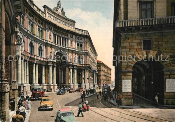 Napoli Neapel Teatro San Carlo e Galleria