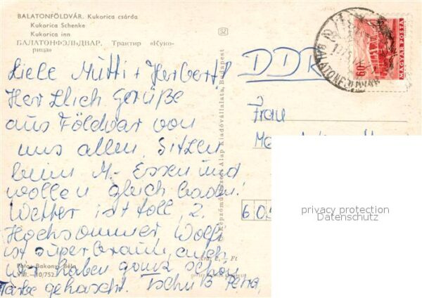 Balatonfoeldvar Kukorica Inn – Bild 2