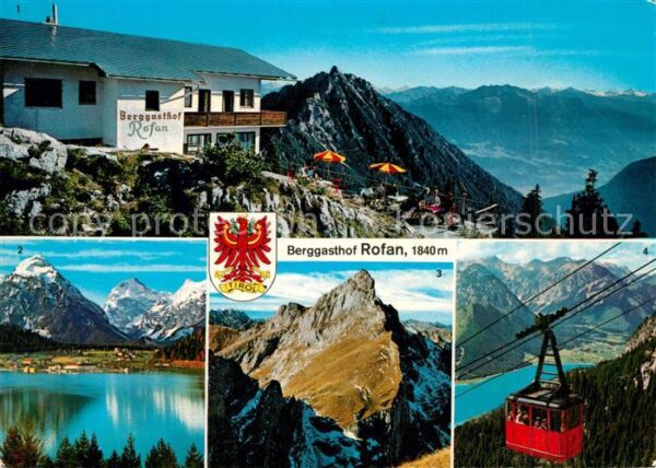 Pertisau Achensee Berggasthof Rofan Ebnerjoch Karwendelge
