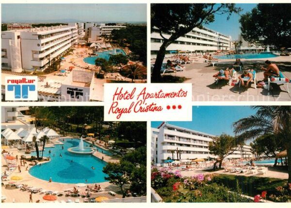 Playa de Palma Mallorca Hotel Apartamentos Royal Cristina Detai