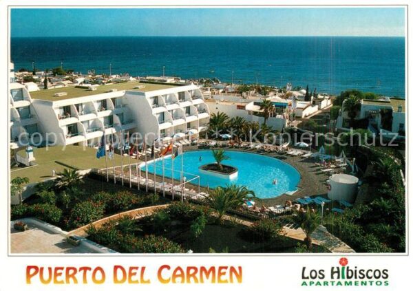 Puerto del Carmen Los Hibiscos Fliegeraufnahme
