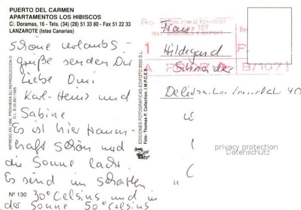Puerto del Carmen Los Hibiscos Fliegeraufnahme – Bild 2