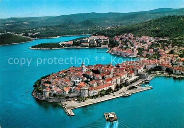 Korcula Fliegeraufnahme