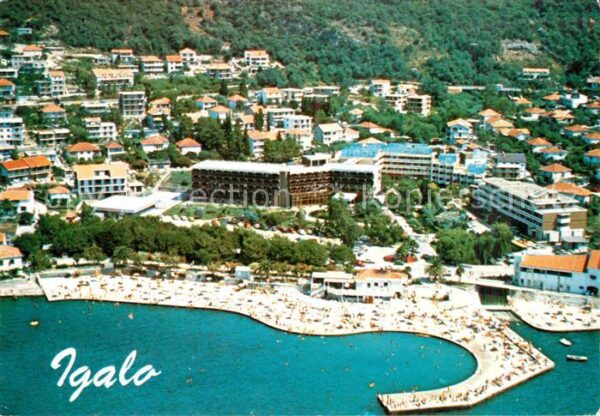Igalo Hotel Igalo Fliegeraufnahme