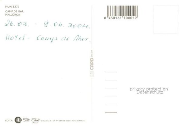 Mallorca Hotel Camp de Mar – Bild 2