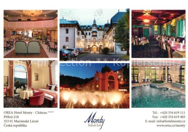 Marianske Lazne Orea Hotel Monty Chateau Details