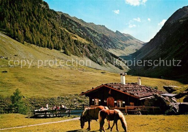 Gerlos Jausenstation Schwarzachtal