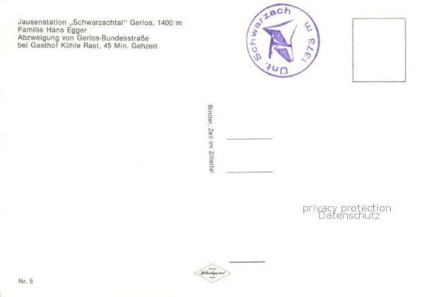 Gerlos Jausenstation Schwarzachtal – Bild 2
