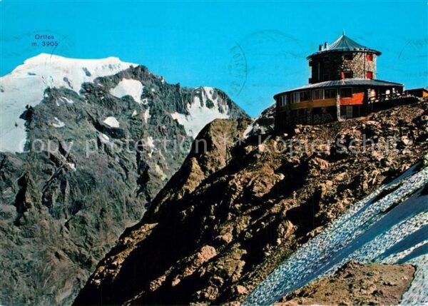 Stilfserjoch Passo dello Stelvio Rifugio Tibet Hütte