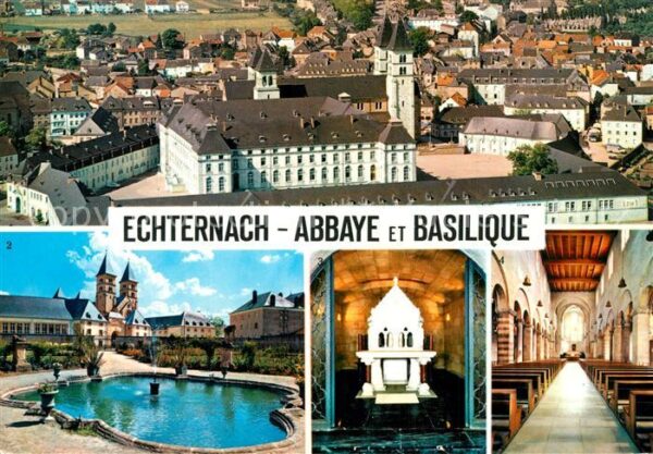 Echternach Abbaye et Basilique Interieur