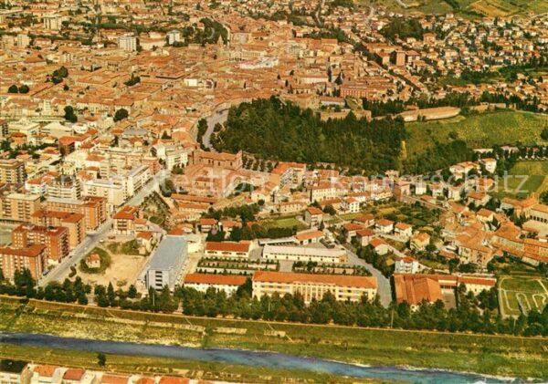 Cesena Il Fiume Savio dall aereo